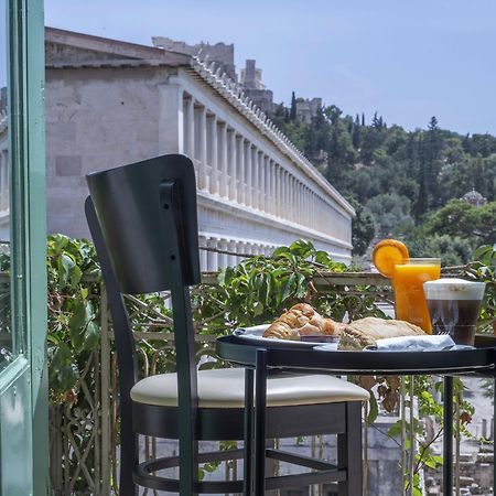 Ancient Agora Plaka Hotel เอเธนส์ ภายนอก รูปภาพ